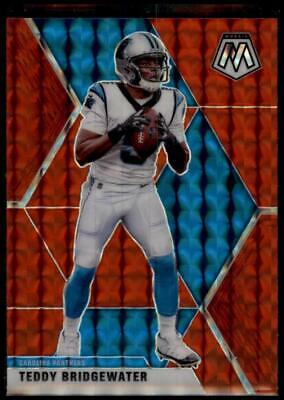 2020 Panini Mosaic #38 Teddy Bridgewater Prizm Red Hobby Exclusive Rare