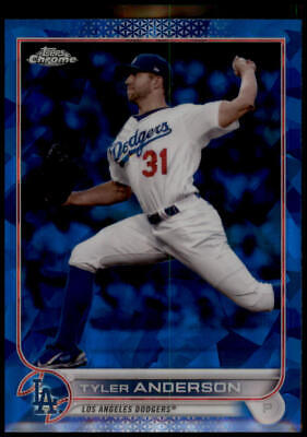 2022 Topps Chrome Update Sapphire Edition #US190 Tyler Anderson