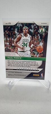 2018-19 Panini Prizm #175 Paul Pierce Prizms Fast Break Blue #/175