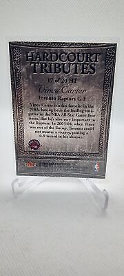 2004-05 Fleer Tradition #17 HT Vince Carter Hardcourt Tributes