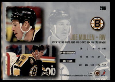 1995-96 Ultra Extra #206 Joe Mullen