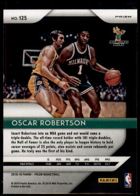 2018-19 Panini Prizm #125 Oscar Robertson Prizms Hyper