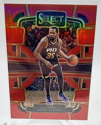 2023-24 Panini Select #2 Kevin Durant Red Prizms #/199