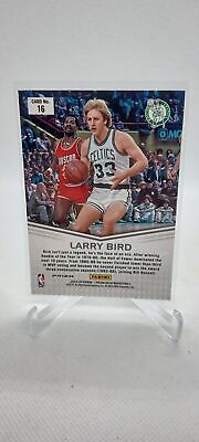 2023-24 Panini Prizm Deca #16 Larry Bird Decade Dominance Prizms Silver