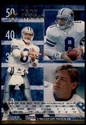 1994 Ultra #67 Troy Aikman