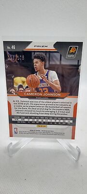 2020-21 Panini Prizm #46 Cameron Johnson Purple Ice Prizms #/175