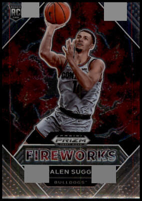 2021 Panini Prizm Draft Picks #3 Jalen Suggs Fireworks Rookie