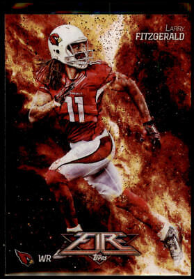 2014 Topps Fire #51 Larry Fitzgerald