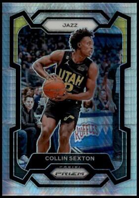 2023-24 Panini Prizm #13 Collin Sexton Prizms Hyper