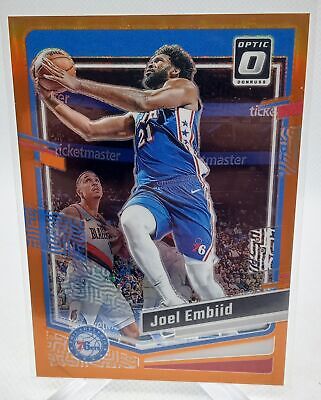 2023-24 Donruss Optic #124 Joel Embiid Orange #/199