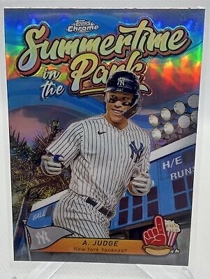 2024 Topps Chrome #SITP-3 Aaron Judge Summertime in the Park