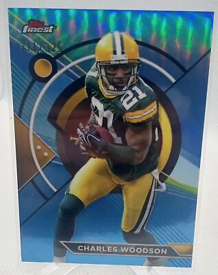 2023 Topps Composite #187 Charles Woodson Finest Sky Blue Refractor #/325