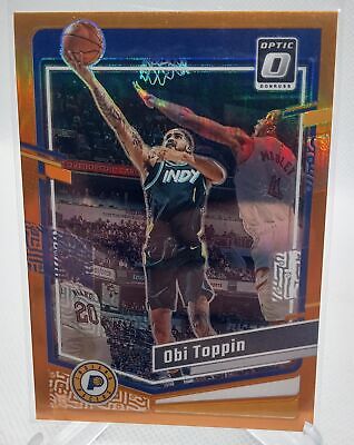 2023-24 Donruss Optic #17 Obi Toppin Orange #/199