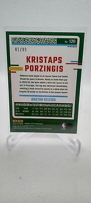 2023-24 Donruss Optic #120 Kristaps Porzingis Red #/99