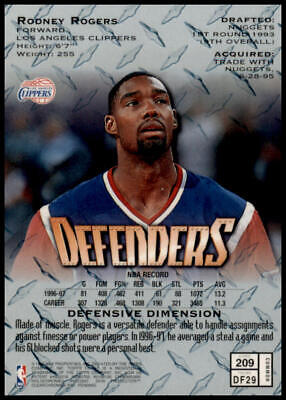 1997-98 Finest #209 Rodney Rogers