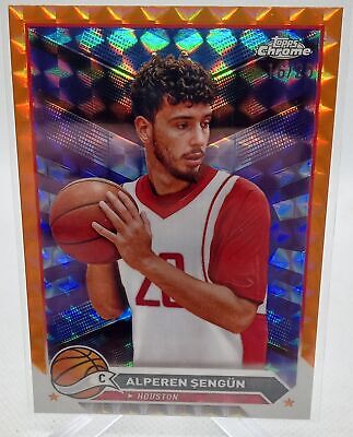 2023-24 Topps Chrome #157 Alperen Sengun Orange Geometric #/25