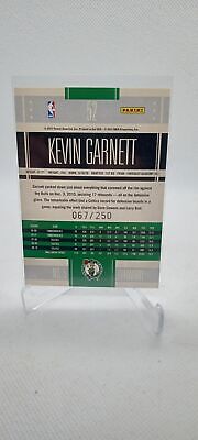 2010-11 Panini Classics #52 Kevin Garnett Timeless Tributes Silver #/250