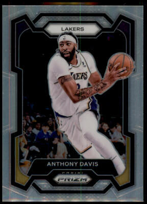 2023-24 Panini Prizm #94 Anthony Davis Prizms Silver