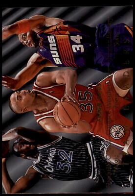 1994-95 Fleer #7 Shaquille O'Neal / Weatherspoon / Charles Barkley Team Leaders