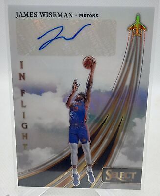 2023-24 Panini Select #IFS-WSE James Wiseman In Flight Signatures #/249