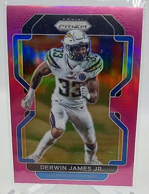 2021 Panini Prizm #173 Derwin James Jr. Pink Prizm