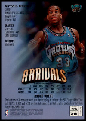 1997-98 Finest #226 Antonio Daniels