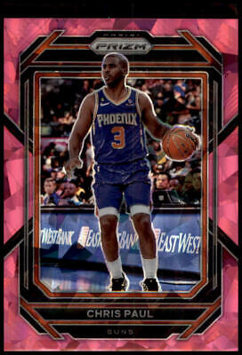 2022-23 Panini Prizm #117 Chris Paul Prizms Pink Ice