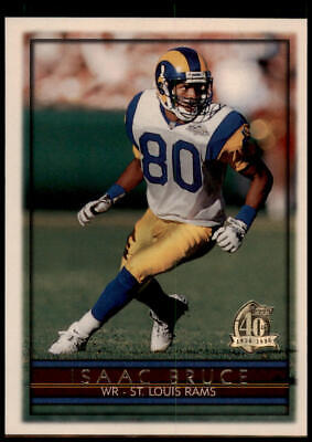 1996 Topps #140 Isaac Bruce 40th Anniversary