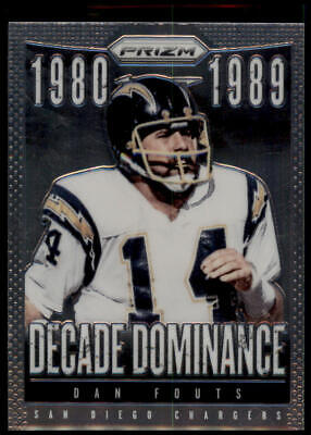 2013 Panini Prizm #9 Dan Fouts Decade Dominance