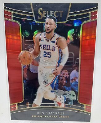 2018-19 Panini Select #41 Ben Simmons Red Prizms #/199