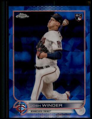 2022 Topps Chrome Update Sapphire Edition #US6 Josh Winder Rookie