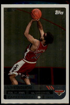 2005-06 Topps Big Game #128 Salim Stoudamire #/529 Rookie