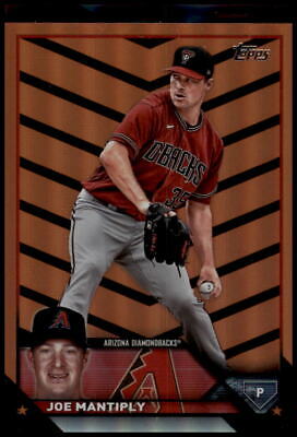 2023 Topps Update #US131 Joe Mantiply Orange and Black Foil