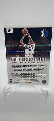 2023-24 Panini Prizm Deca #165 Olivier-Maxence Prosper Base Prizms Blue #/149