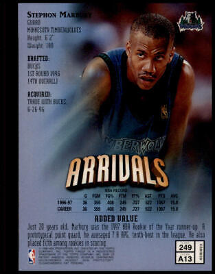 1997-98 Finest #249 Stephon Marbury