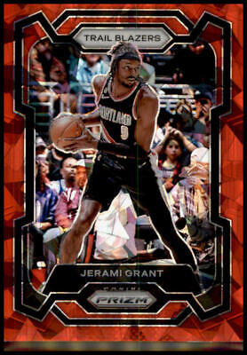 2023-24 Panini Prizm #70 Jerami Grant Prizms Red Ice