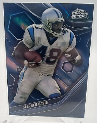 2023 Topps Composite #107 Stephen Davis Topps Chrome Black Blue Refractor #/75