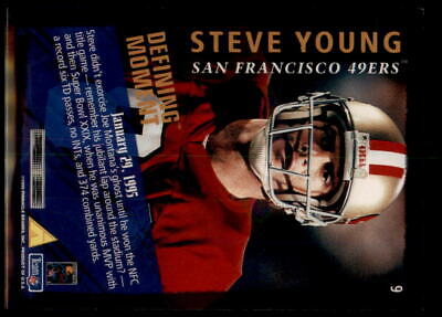 1995 Pinnacle Club Collection #9 Steve Young