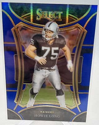 2023 Panini Select #451 Howie Long Blue Prizms #/99