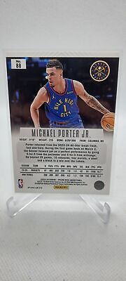 2023-24 Prizm Deca #88 Michael Porter Jr. Base Prizms Purple #/99