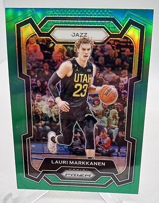 2023-24 Panini Prizm #93 Lauri Markkanen Prizms Green