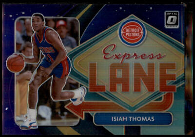 2020-21 Donruss Optic #21 Isiah Thomas Express Lane Purple