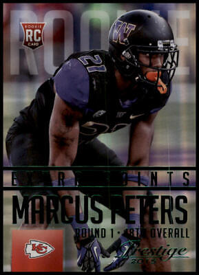 2015 Panini Prestige #265 Marcus Peters Extra Points Green Rookie