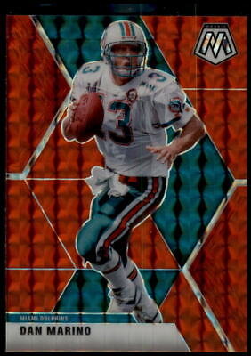 2020 Panini Mosaic #123 Dan Marino Prizm Red Hobby Exclusive Rare