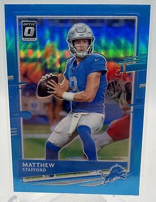 2020 Donruss Optic #35 Matthew Stafford Aqua #/299