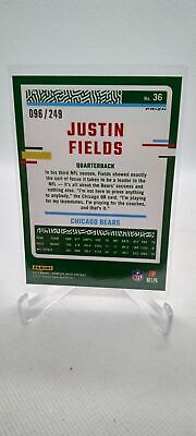 2023 Donruss Optic #36 Justin Fields Orange #/249