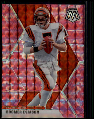 2020 Panini Mosaic #51 Boomer Esiason Prizm Camo Pink