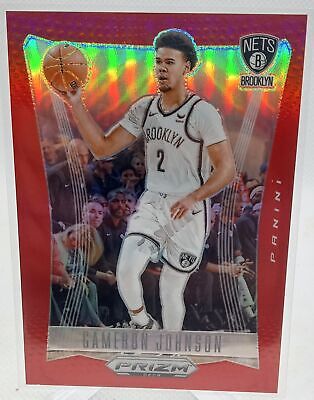 2023-24 Prizm Deca #237 Cameron Johnson Base Prizms Red #/199