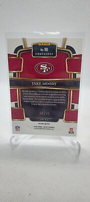 2023 Panini Select #90 Jake Moody Purple Prizms Rookie #/75