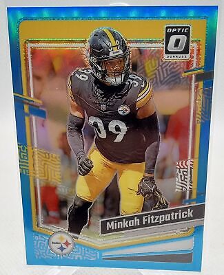 2023 Donruss Optic #164 Minkah Fitzpatrick Aqua Prizm /299